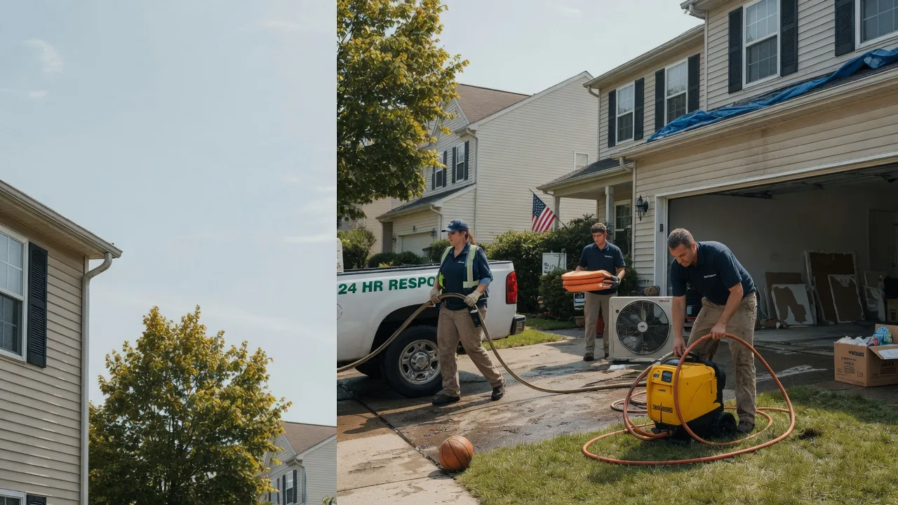 Emergency Water Damage Restoration in Rush Center, KS near me